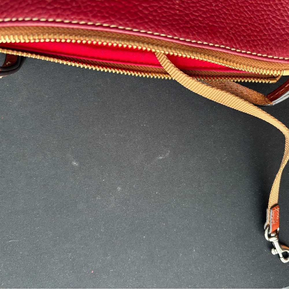 Dooney & Bourke Cherry Red Crossbody Bag - Picture 7 of 7